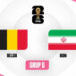 Belgia vs Iran